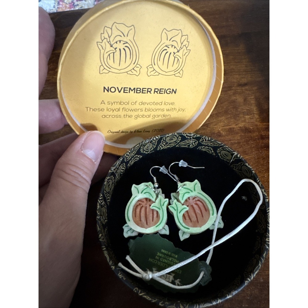 Erstwilder November Reign Dangle Earrings The Nouveau Collection 2021